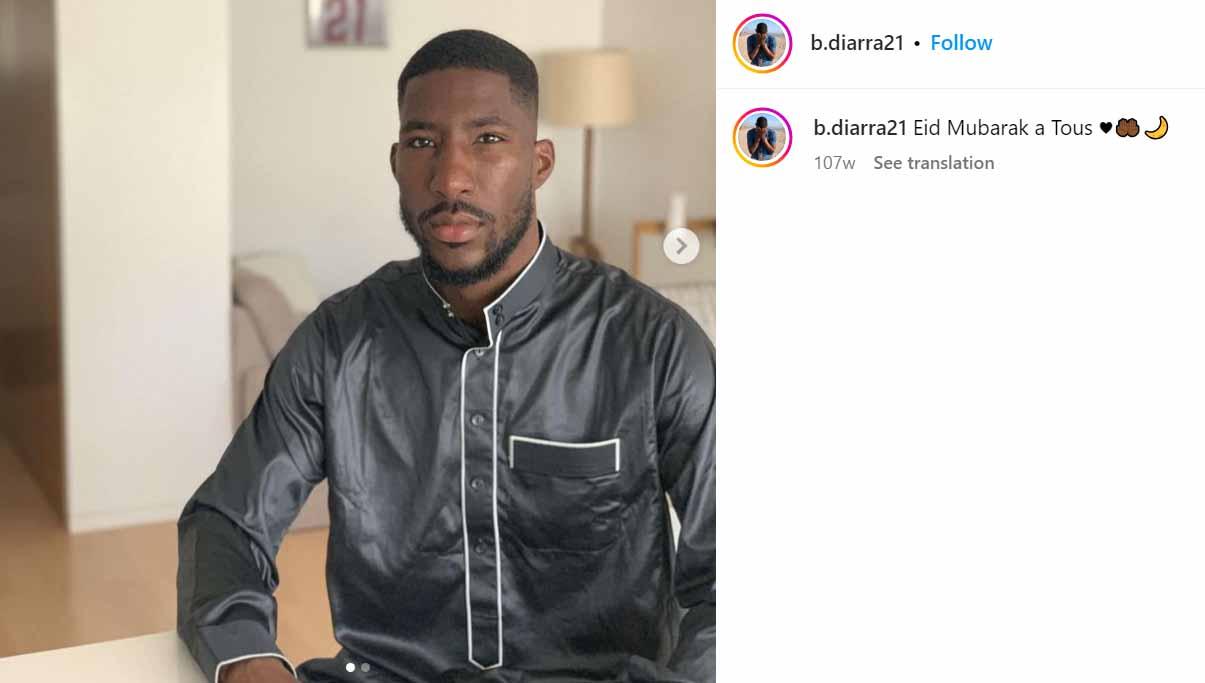 Boubakary Diarra, pemain baru PSIS Semarang. (Foto: Instagram@b.diarra21)