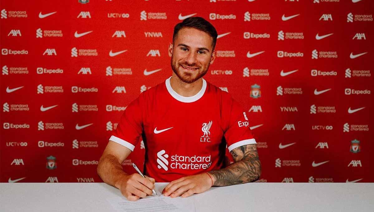 Raksasa Liga Inggris (Premier League), Liverpool, telah resmi mendatangkan Alexis Mac Allister dari Brighton pada bursa transfer musim panas 2023. - INDOSPORT