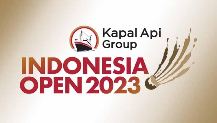 Logo Indonesia Open 2023.
