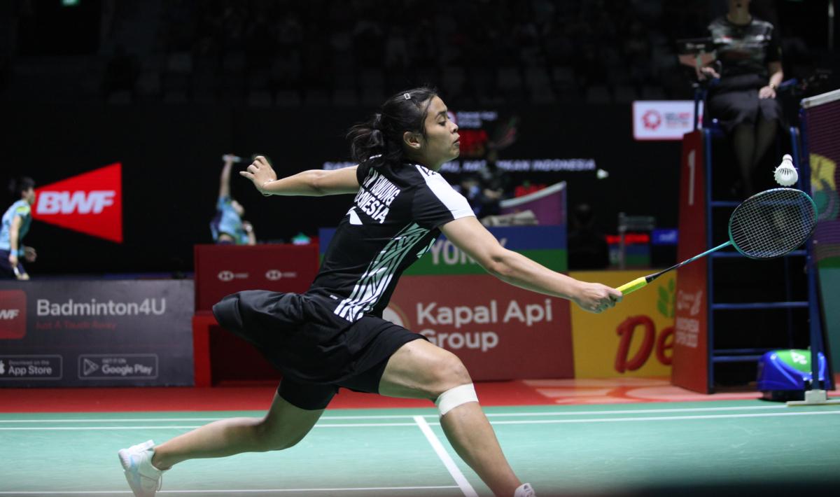 Tunggal putri Indonesia, Gregoria Mariska Tunjung kalah di babak 16 besar Korea Open 2023.