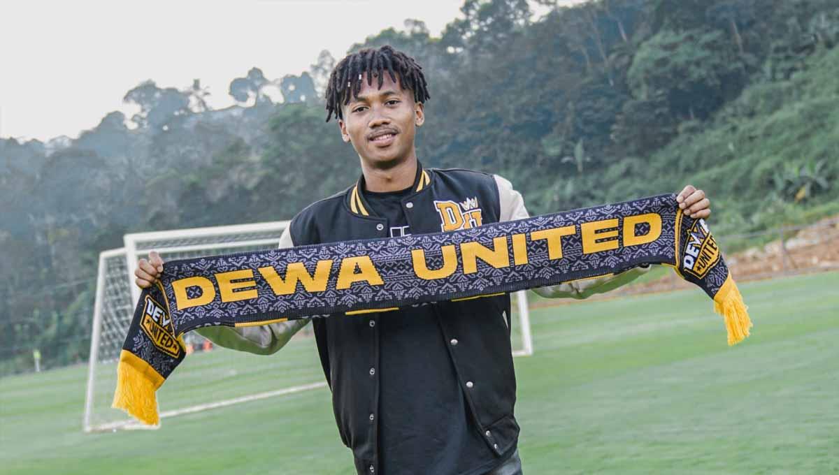Alta Ballah resmi menjadi pemain klub Liga 1 Dewa United. (Foto: MO Dewa United)