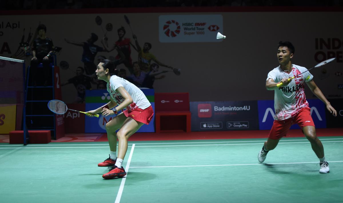 Ganda campuran Indonesia, Dejan Ferdinansyah/Gloria Emanuelle Widjaja, harus puas sebagai runner up Kaohsiung Masters 2023 usai ditikung Hiroki Nishi/Akari Sato.