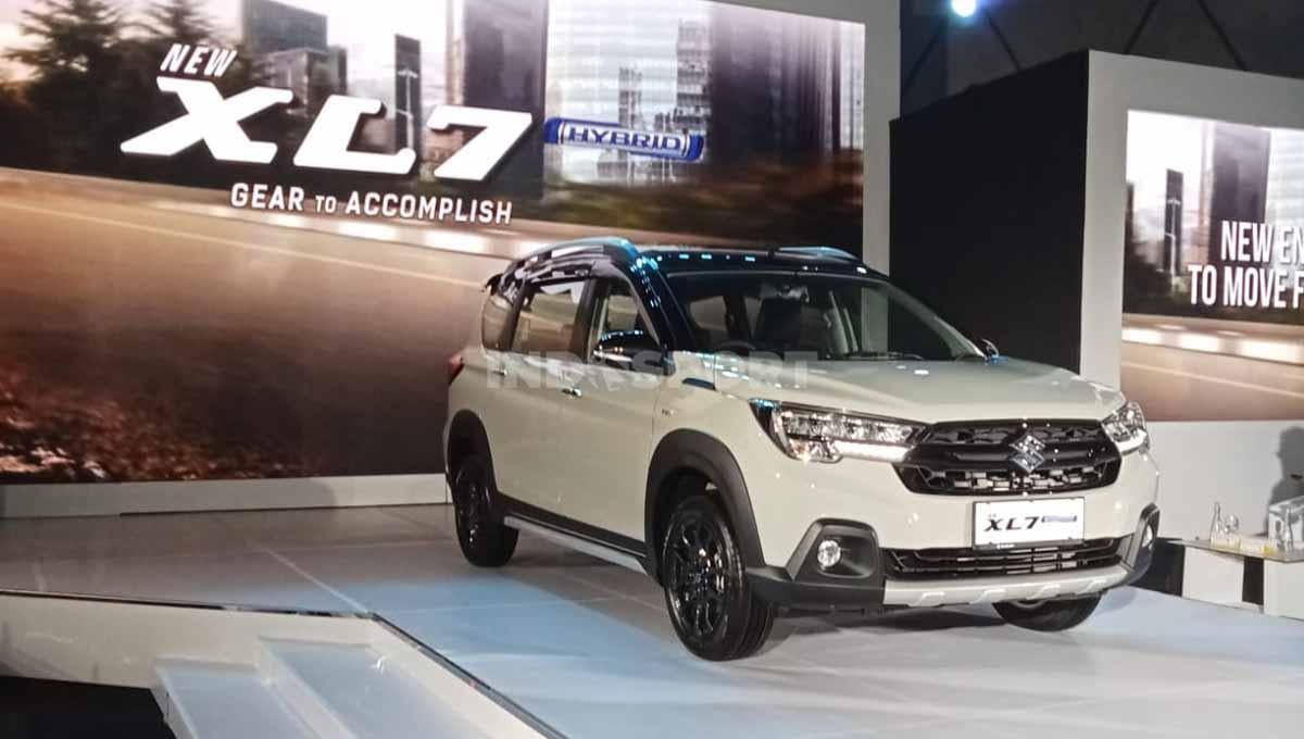 Galakkan kendaraan ramah lingkungan, PT Suzuki Indomobil Sales (SIS) resmi luncurkan New Suzuki XL7 Hybrid pada Kamis (15/6/23) di Dome Spark, Senayan. - INDOSPORT