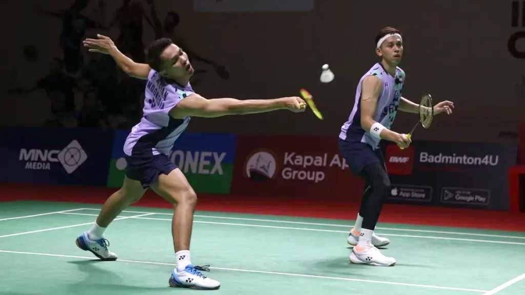 Fajar Alfian/Muhammad Rian Ardianto bisa saja lengser dari peringkat pertama dalam ranking BWF pasca Japan Open 2023 nanti. (Foto: PBSI)