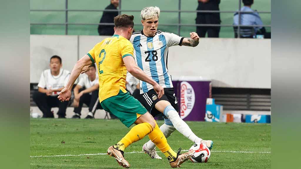 Argentina dipastikan akan tanpa Lionel Messi saat menghadapi timnas Indonesia dalam laga uji coba FIFA Matchday pada Senin (19/06/23) mendatang. (Foto: REUTERS/Thomas Peter)