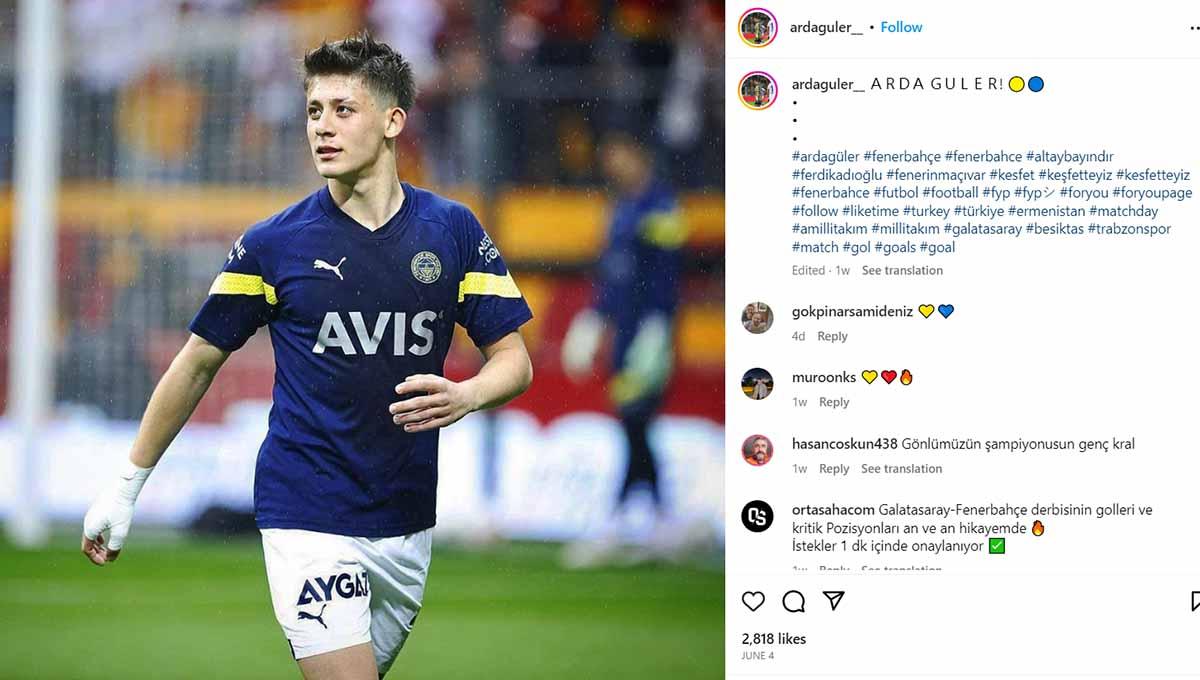 Berikut rumor bursa transfer Liga Spanyol (La Liga) untuk hari ini, Rabu (05/07/23), dimana sukses Real Madrid rebut Arda Guler dari Barcelona jadi sorotan  (Foto: Instagram@ardaguler__) - INDOSPORT