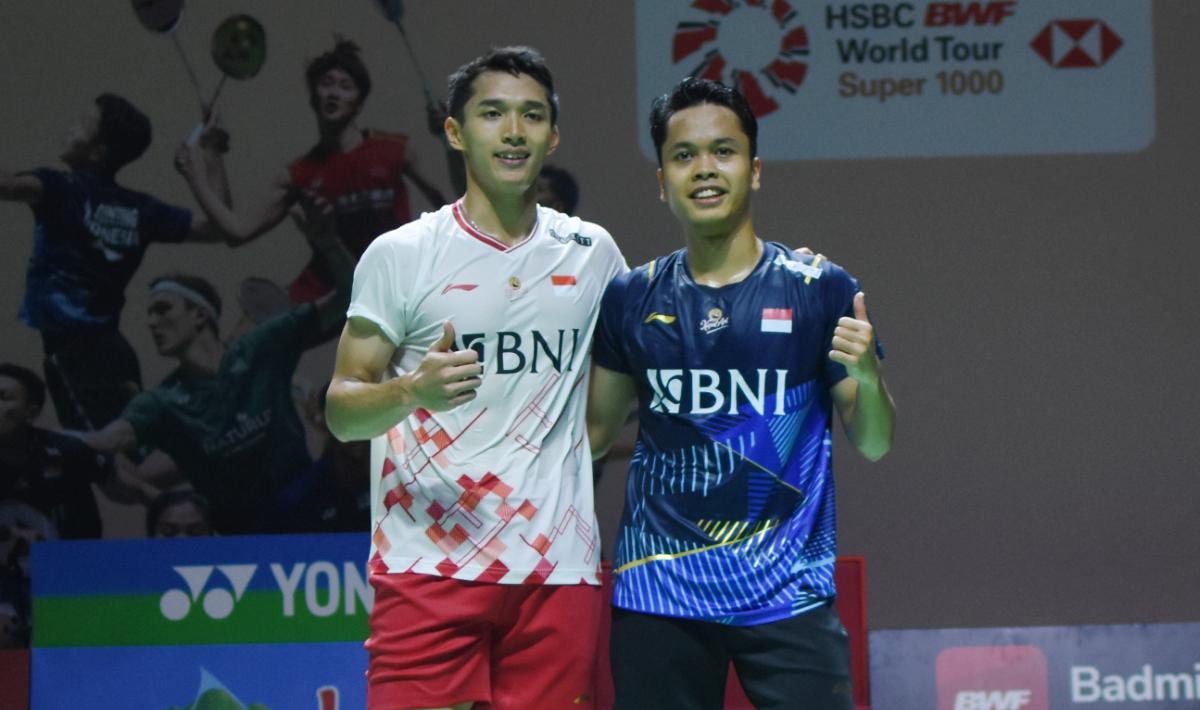 Media Denmark meramalkan peluang duel tunggal putra tuan rumah di final Kejuaraan Dunia Bulutangkis 2023 antara Viktor Axelsen dan Anders Antonsen. Foto: Herry Ibrahim/INDOSPORT