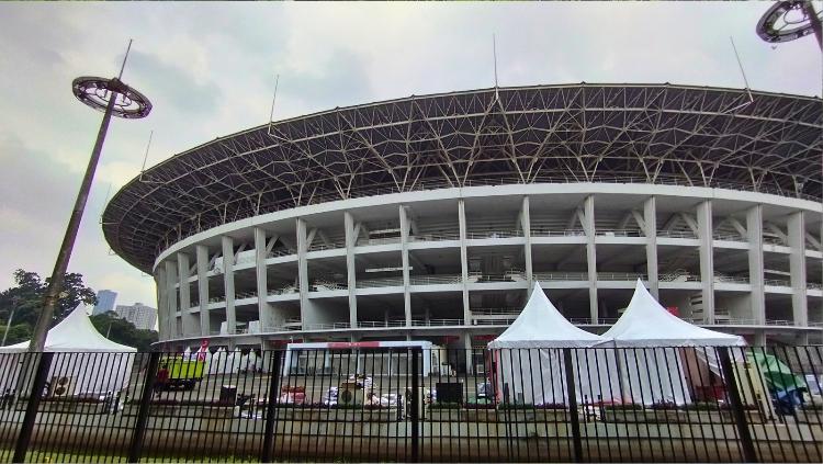 Polda Metro Jaya telah menyiapkan rekayasa lalu lintas untuk laga Timnas Indonesia vs Argentina di Stadion Utama Gelora Bung Karno (SUGBK), Senin (19/06/23). Foto: Herry Ibrahim/INDOSPORT. - INDOSPORT