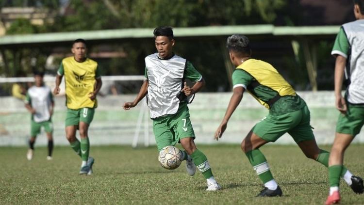 Latihan PSMS Medan menjelang Liga 2 2023/24. - INDOSPORT