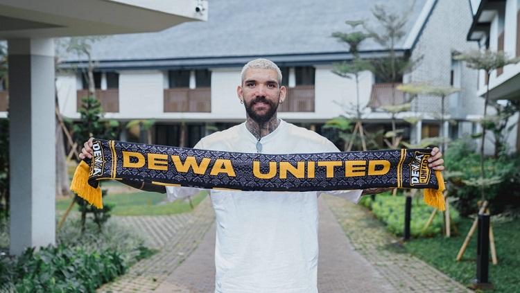 Dimitris Kolovos, pemain baru Dewa United.