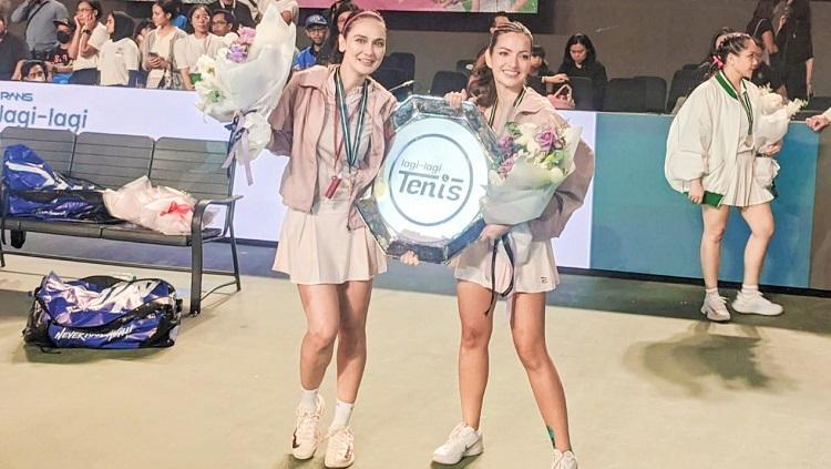 Nagita Slavina/Gege Kalah Dari Luna Maya/Nia Ramadhani di Ajang Lagi-Lagi Tennis, Jumat (23/06/23) malam WIB.