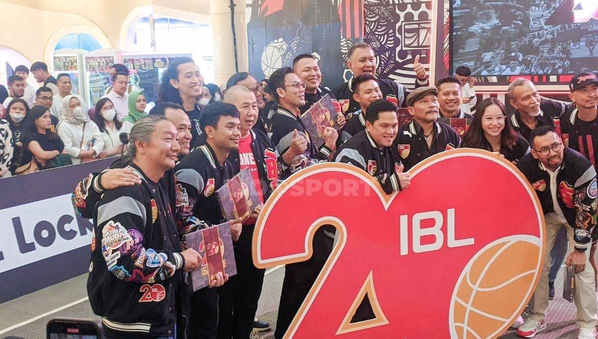 Perayaan 20 Tahun IBL di Mall Kota Kasablanka, Jakarta, Minggu (25/06/23). (Foto: Ammara Marthiara/INDOSPORT)