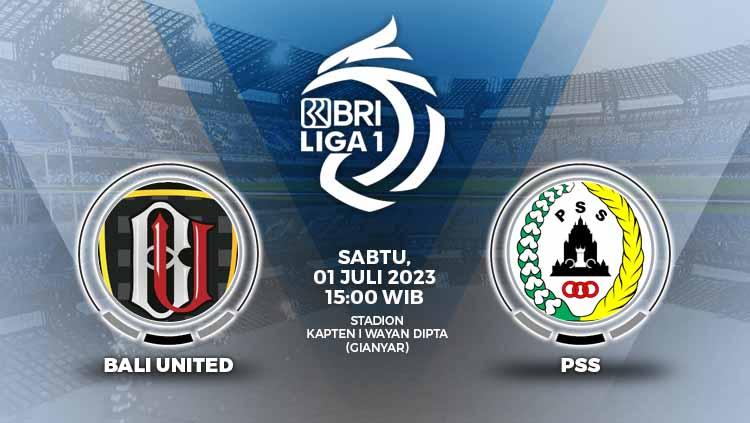 Kompetisi kasta teratas Indonesia, Liga 1 2023-2024, akan dibuka dengan duel Bali United vs PSS Sleman, Sabtu (01/07/23) pukul 15.00 WIB, yang akan disiarkan secara langsung oleh Indosiar. - INDOSPORT