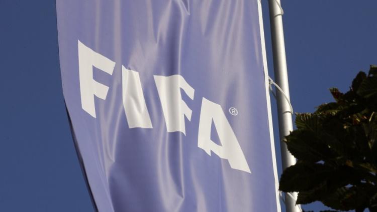 Ilustrasi, logo FIFA. Foto: REUTERS/Arnd Wiegmann. - INDOSPORT