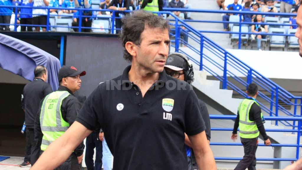 Pelatih Persib, Luis Milla.