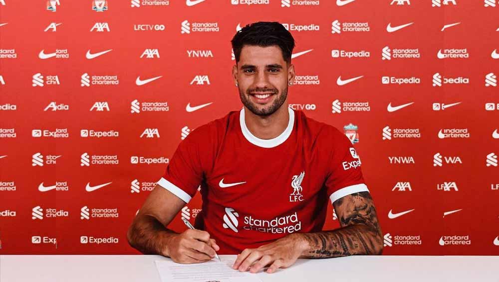 Dominik Szoboszlai sat diperkenalkan sebagai pemain Liverpool. (Foto: Instagram@liverpoolfc)