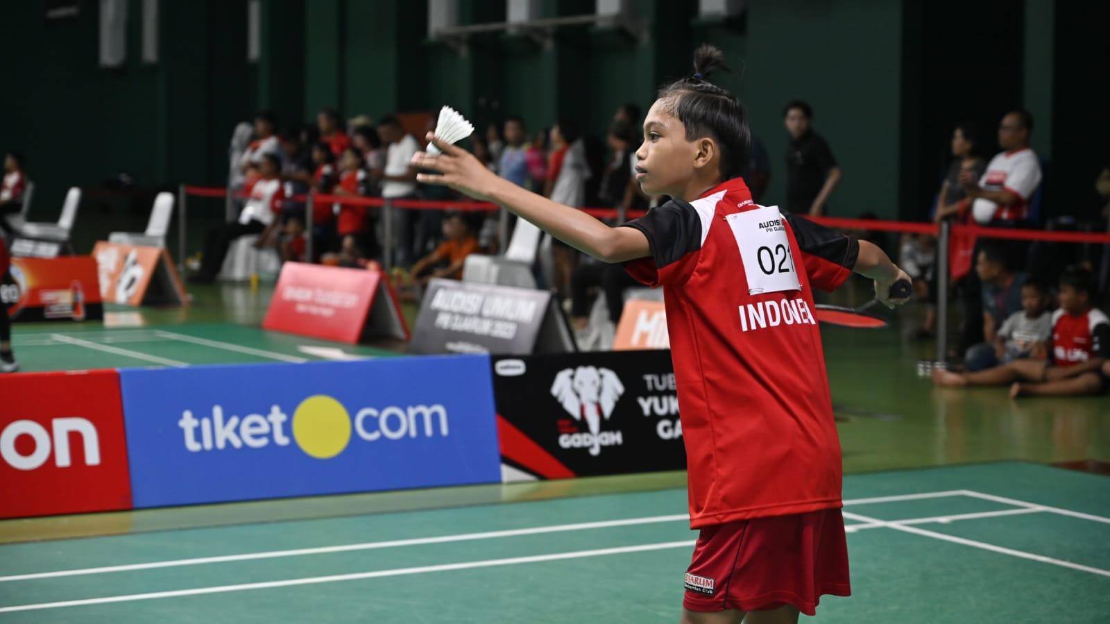 Peserta Audisi Umum PB Djarum 2023, Muhammad Makhsum, asal Mataram, Nusa Tenggara Barat.