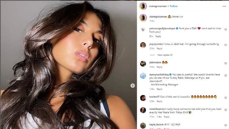 Claire Grossman bakal menjadi WAGs baru Manchester United menyusul kabar Mason Mount bakal bergabung dengan Setan Merah.