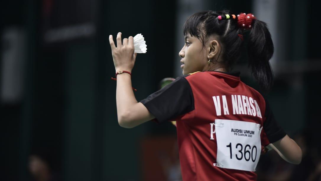 Peserta Audisi Umum PB Djarum 2023, Vanezya Artha Nafasta.