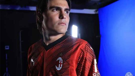 Luka Romero, gabung AC Milan. (Foto: acmilan)
