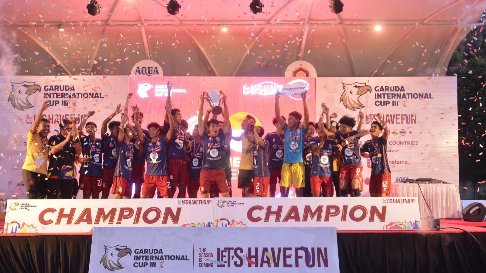 Ji Da Bin memimpin ASIOP menjuarai turnamen GIC 3.