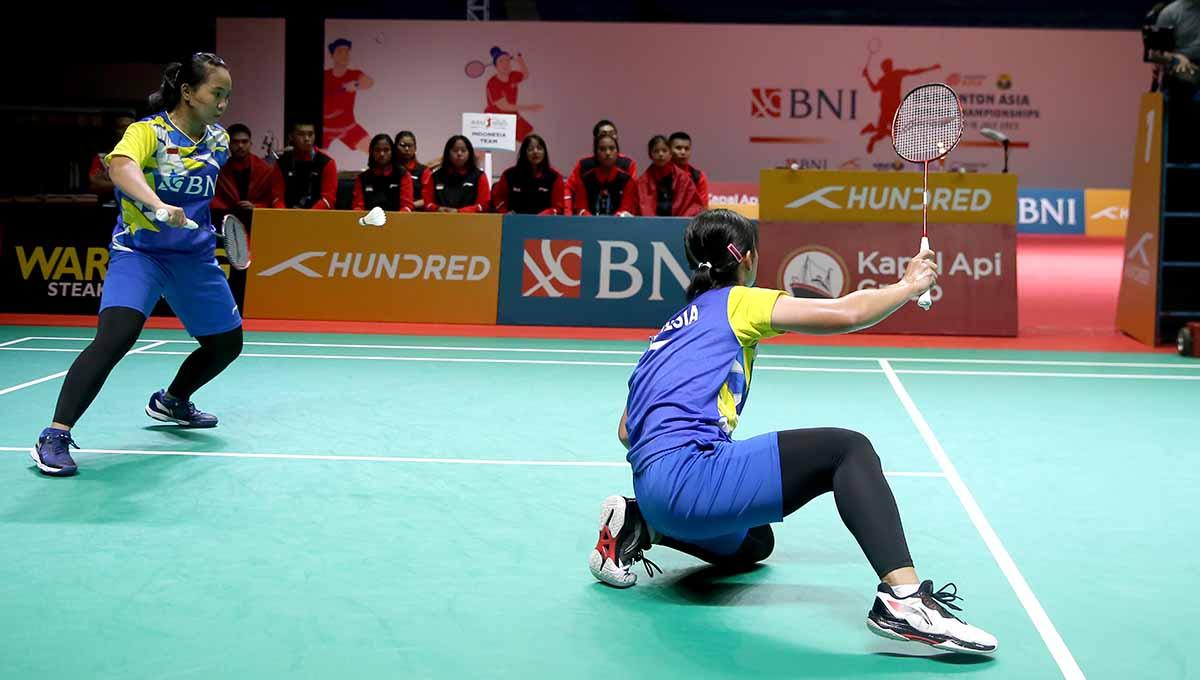 Menilik rapor ganda putri Indonesia di Badminton Asia Championships atau Kejuaraan Asia Junior 2023, di mana sejarah apik langsung terputus total tahun ini. - INDOSPORT