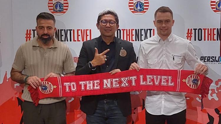 Pemain asing baru Persija Jakarta untuk Liga 1 2023/2024, Maciej Gajos.