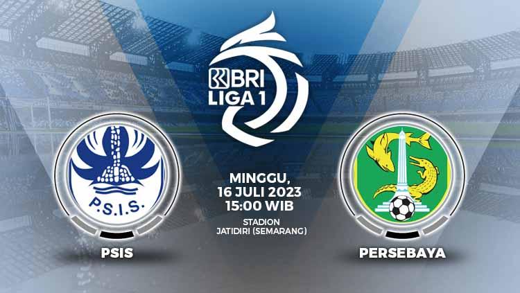 Prediksi pertandingan antara PSIS Semarang vs Persebaya Surabaya. - INDOSPORT