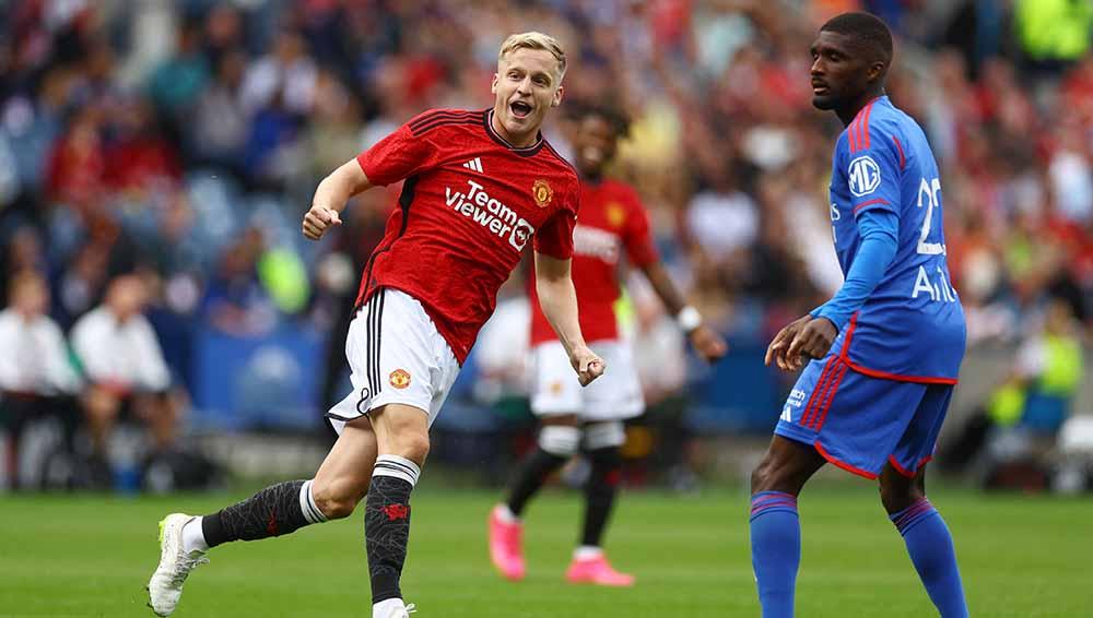 Hasil pertandingan uji coba pramusim antara Manchester United vs Athletic Bilbao, Minggu (06/08/23), berakhir dengan skor imbang 1-1.