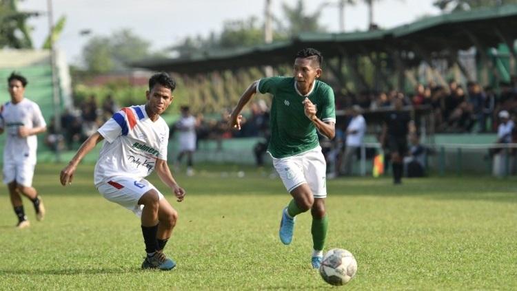 Potret laga uji coba PSMS Medan menjelang Liga 2 2023/24. - INDOSPORT