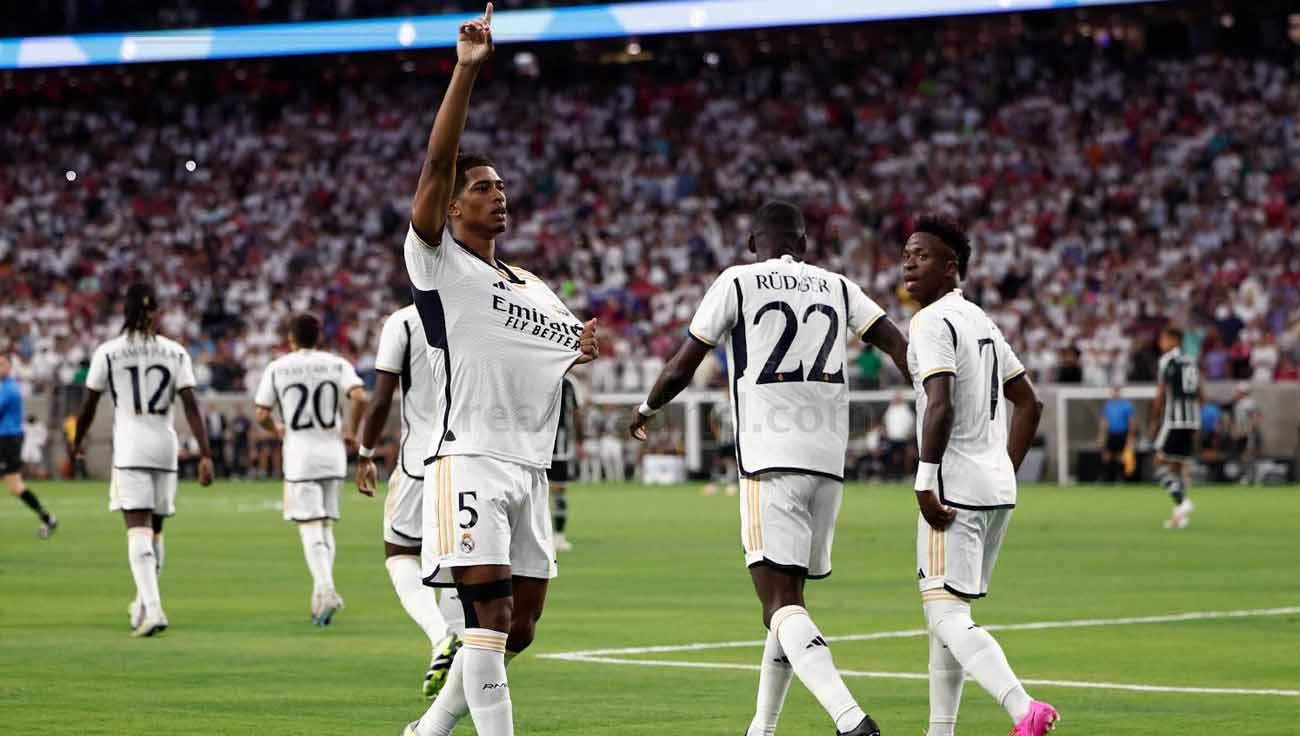 Bulan madu Jude Bellingham dan Real Madrid rupanya belum usai pasca ia kembali tampil apik di laga lanjutan Liga Spanyol (La Liga) vs Girona, Sabtu (30/09/23). (Foto: realmadrid)