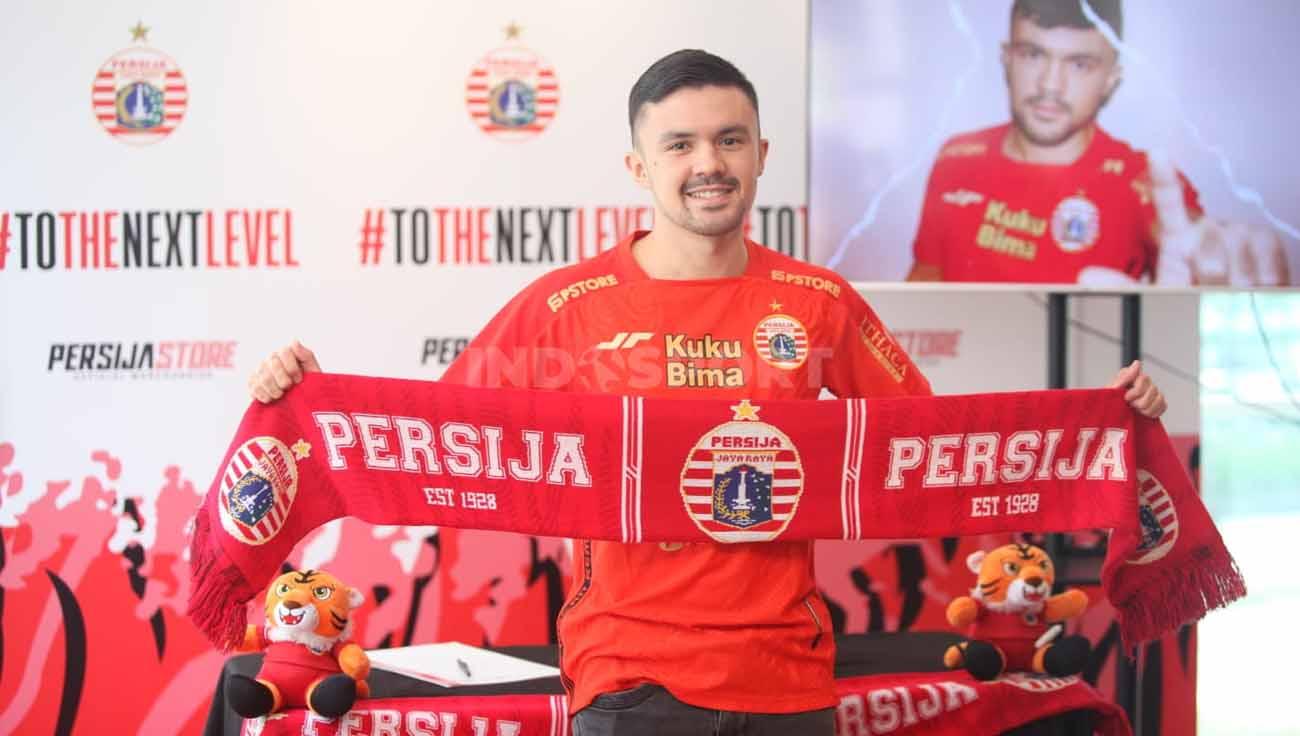 Pemain berusia 22 tahun itu didatangkan Persija Jakarta dengan status pinjaman dari klub asal Republik Ceska, FK Pribram. - INDOSPORT