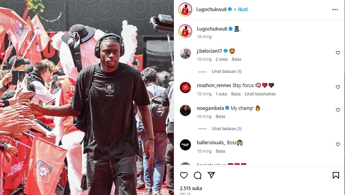 Chelsea dikabarkan bersiap untuk meresmikan pembelian keempat mereka di bursa transfer musim panas ini dengan mengenalkan Lesley Ugochukwu. (Foto: Instagram@l.ugochukwu8)