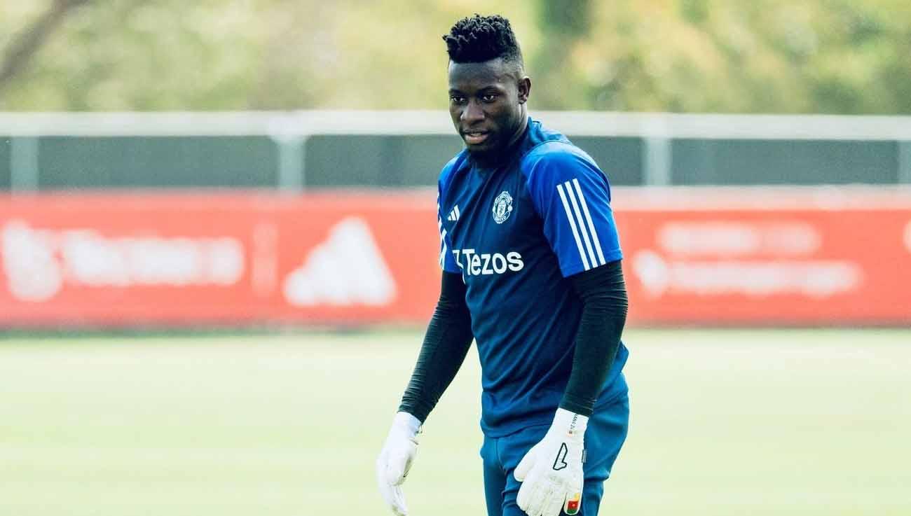 Andre Onana, kiper Manchester United. (Foto: @manchesterunited)