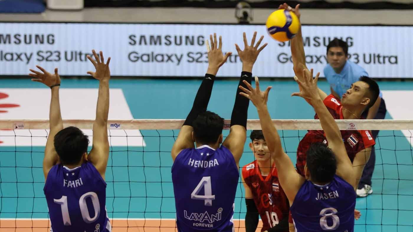 Link live streaming pertandingan voli putra Asian Games 2022 antara Timnas Indonesia vs China, Jumat (22/09/23) siang, dapat disimak di artikel ini. (Foto: PBVSI)