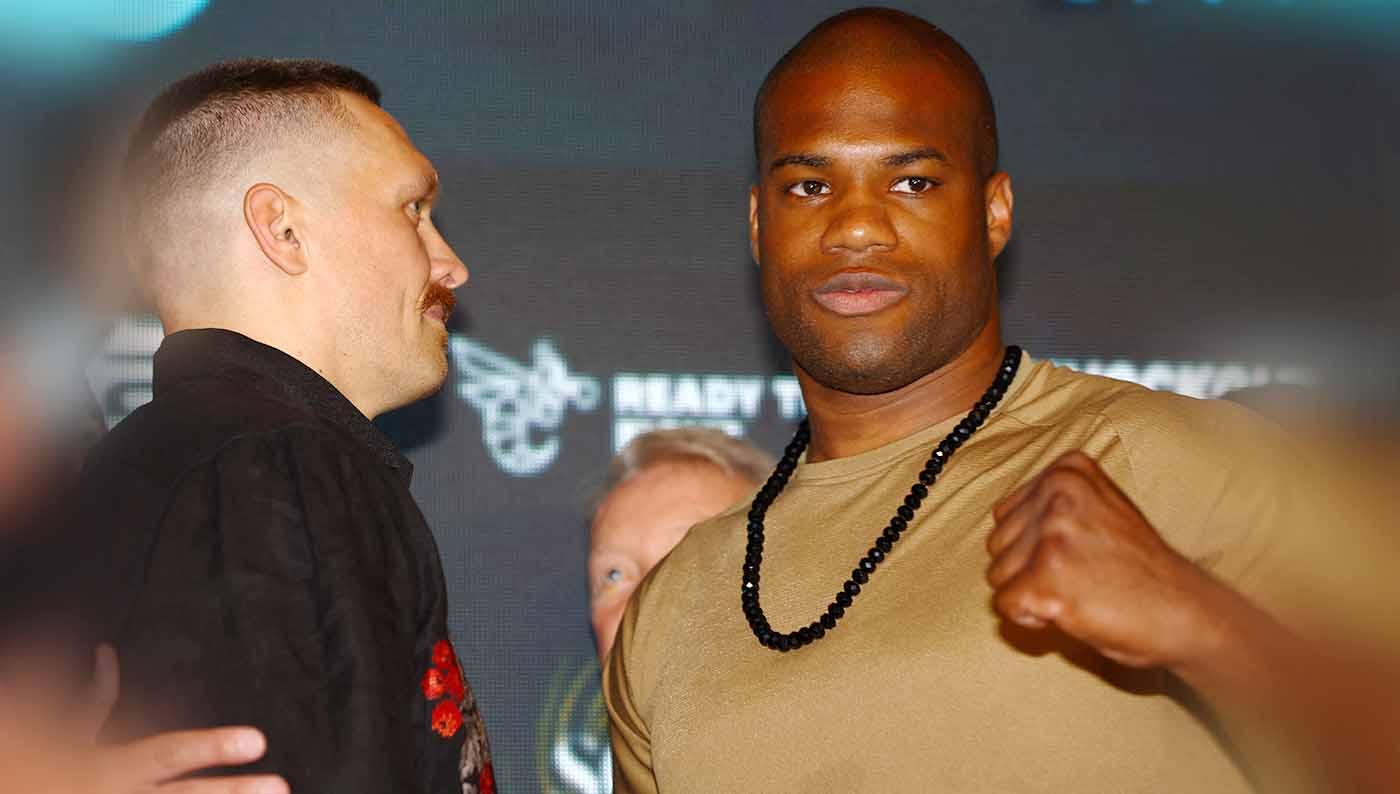 Jadwal tinju dunia akhir pekan ini, di mana ada perebutan gelar antara Oleksandr Usyk vs Daniel Dubois pada Minggu (27/08/23). (Foto: Reuters/Paul Childs)