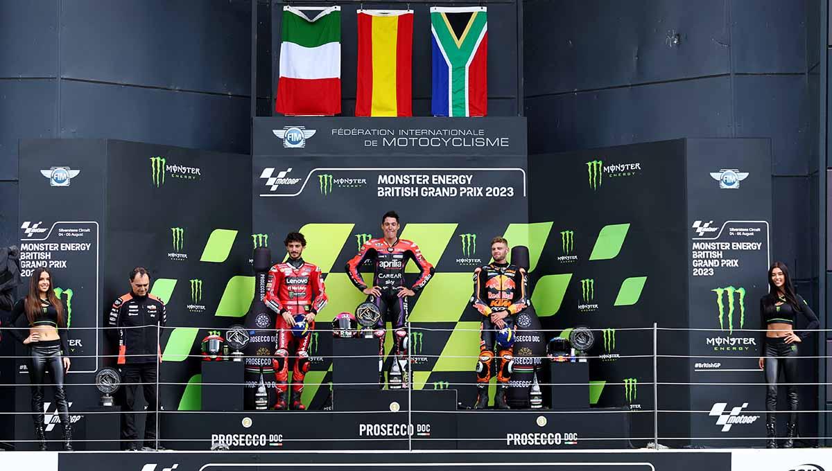 Jadwal kualifikasi MotoGP Catalan 2023 di Sirkuit Catalunya pada hari ini, Sabtu (02/09/23), akankah jadi misi Aleix Espargaro untuk bangkit? (Foto: REUTERS/Andrew Boyers)