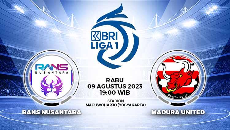 Prediksi Pertandingan antara RANS Nusantara vs Madura United (RBI Liga 1). - INDOSPORT