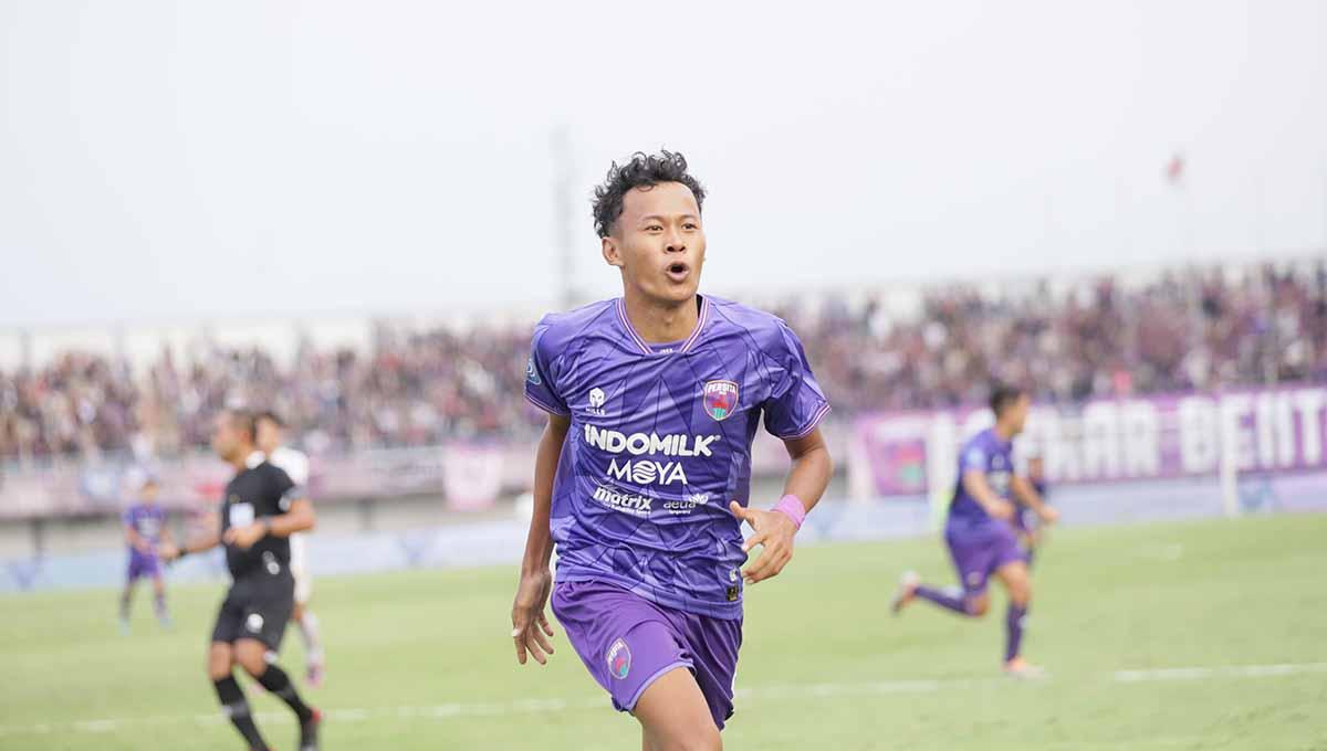 Esal Sahrul, winger Persita Tangerang yang juga penggawa Timnas Indonesia U-23. - INDOSPORT