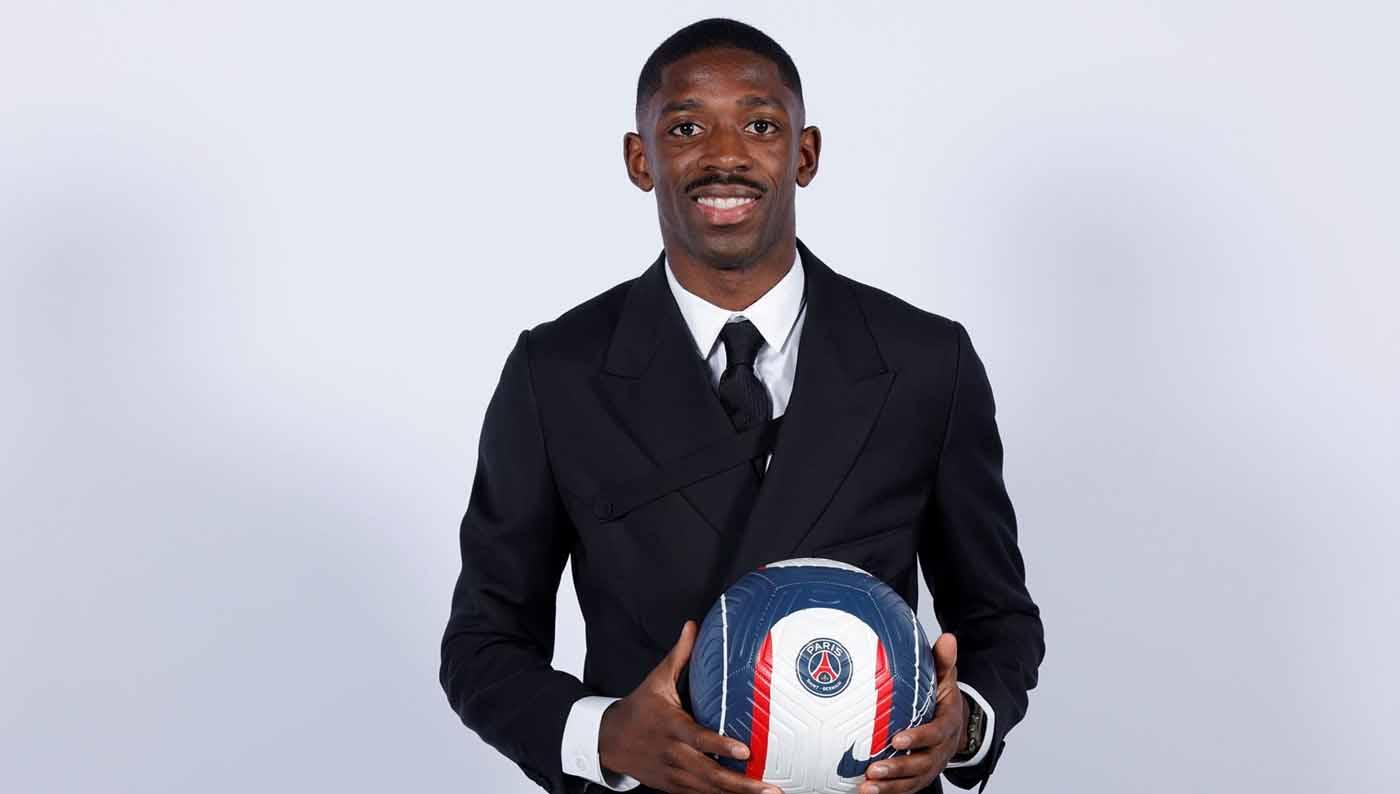 Raksasa Liga Inggris, Arsenal, dapat ultimatum dari Emmanuel Petit atas niatnya botong Ousmane Dembele pada bursa transfer 2024. (Foto: en.psg.fr)