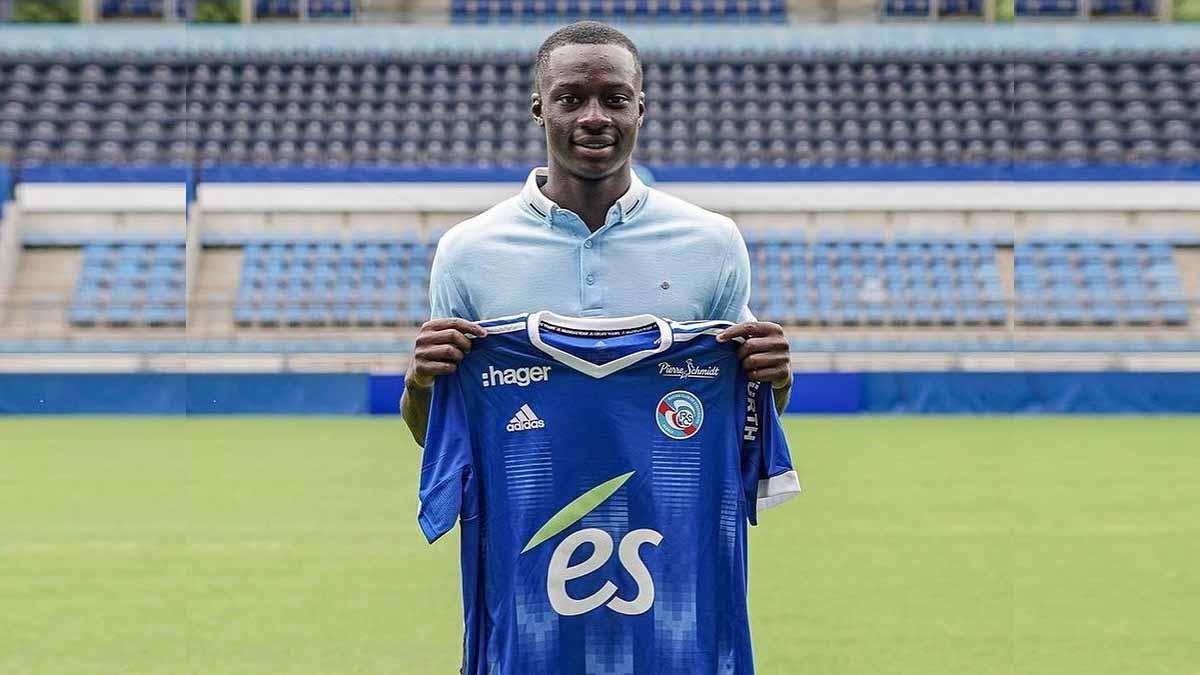 Habib Diarra, bintang RC Strasbourg Alsace. (Foto: Instagram@rc_strasbourg_67) - INDOSPORT