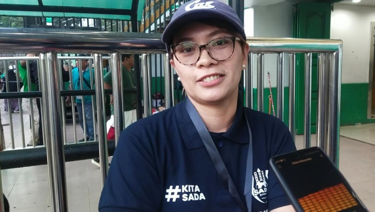 Manajer Sada Sumut FC, Yosephine Br Sembiring. Foto: Aldi Aulia Anwar/INDOSPORT.