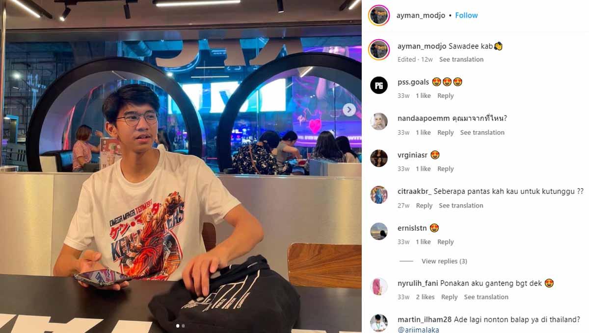 Atlet muda bulutangkis, Bima Al Ayman Modjo, melangkah mulus ke babak 32 besar Sydney International Series 2023 berkat dukungan langsung sang ayah, Duta SO7. (Foto: Instagram@ayman_modjo)