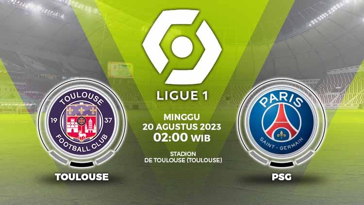 Prediksi Pertandingan antara Toulouse vs Paris Saint-Germain (Ligue 1).