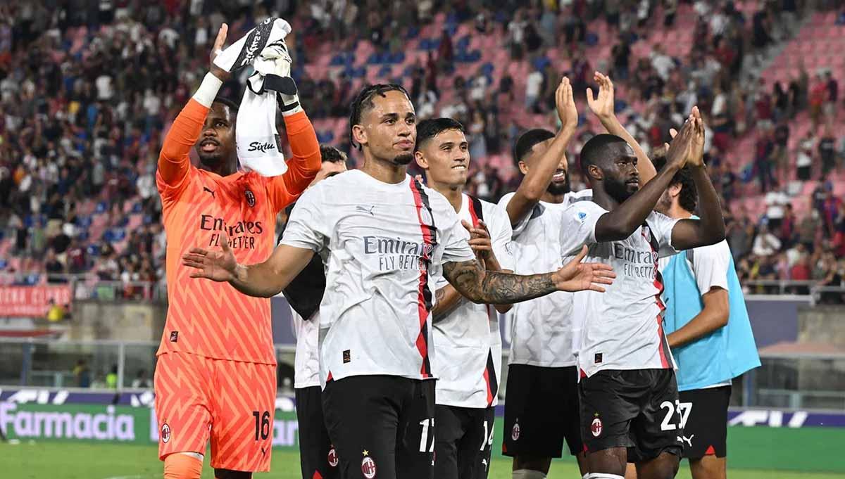 AC Milan sukses membuka Liga Italia (Serie A) 2023/2024 dengan kemenangan solid atas Bologna pada Selasa (22/08/23) dini hari WIB lalu. (Foto: acmilan).
