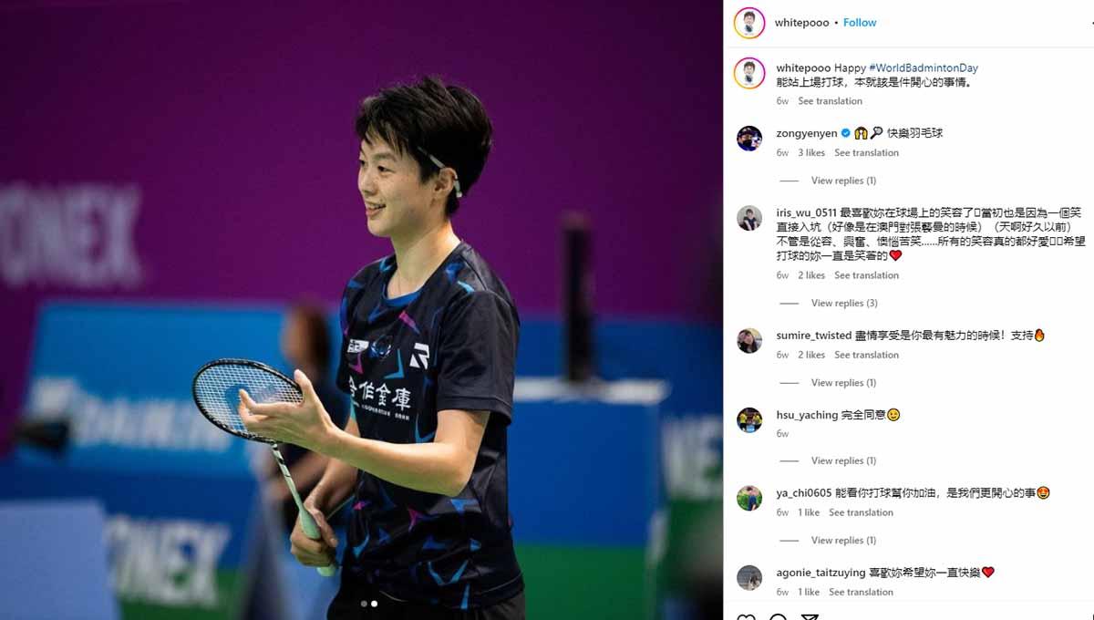 Deretan momen tak masuk akal di Kejuaraan Dunia Bulutangkis 2023, termasuk servis menembus awan Pai Yu Po, sampai main pakai raket dengan tiga raket langsung.