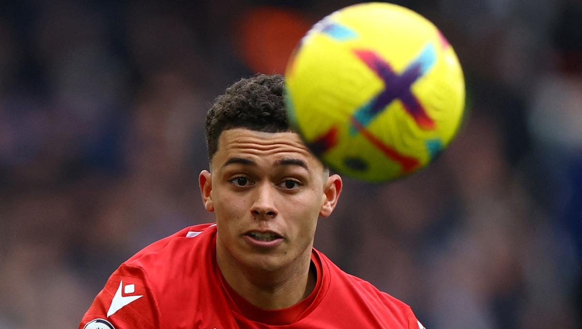 Mantan Penyerang Nottingham Forest, Brennan Johnson. (Foto: REUTERS/Molly Darlington)