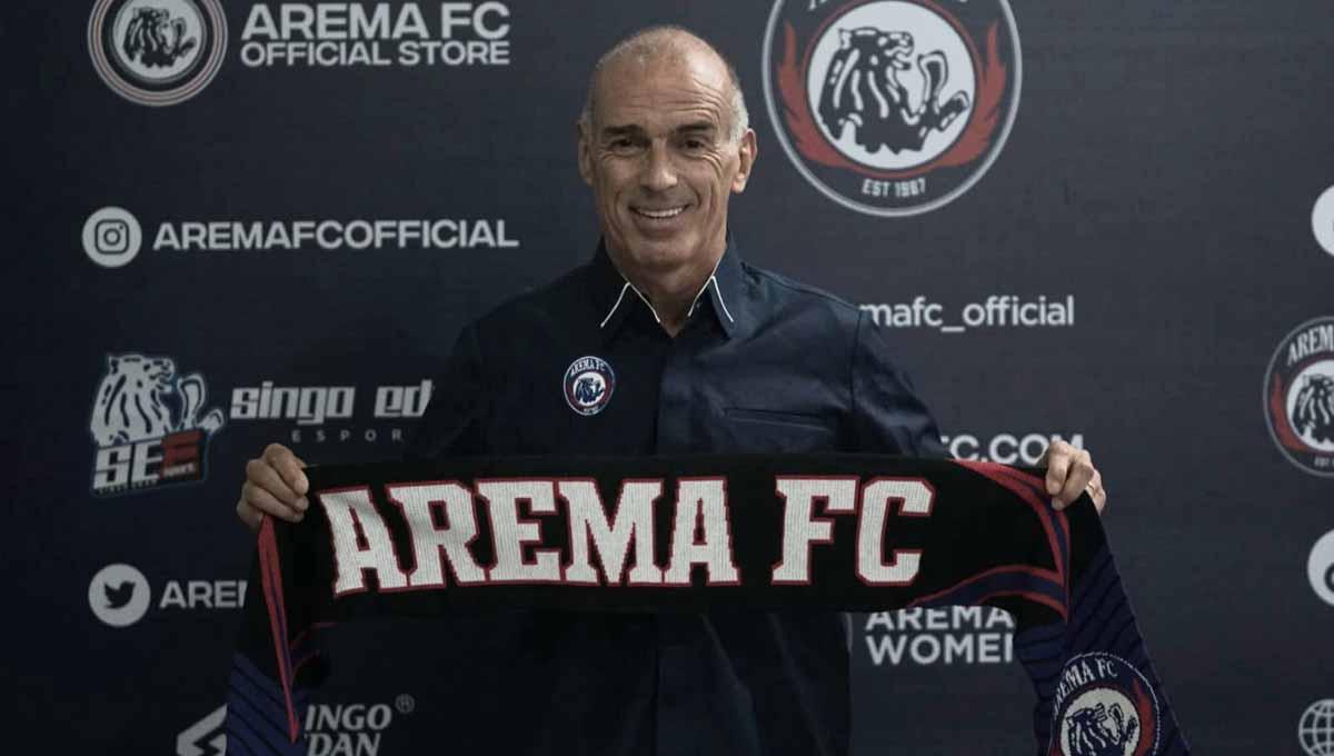 Pelatih baru Arema FC, Fernando Valente. (Foto: MO Arema FC)