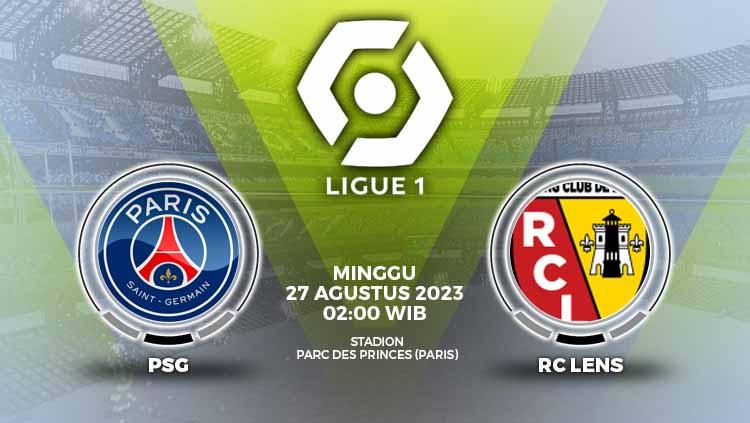 Link live streaming pertandingan pekan ketiga Liga Prancis 2023/2024 antara Paris Saint-Germain vs RC Lens, dapat disimak di artikel ini. - INDOSPORT