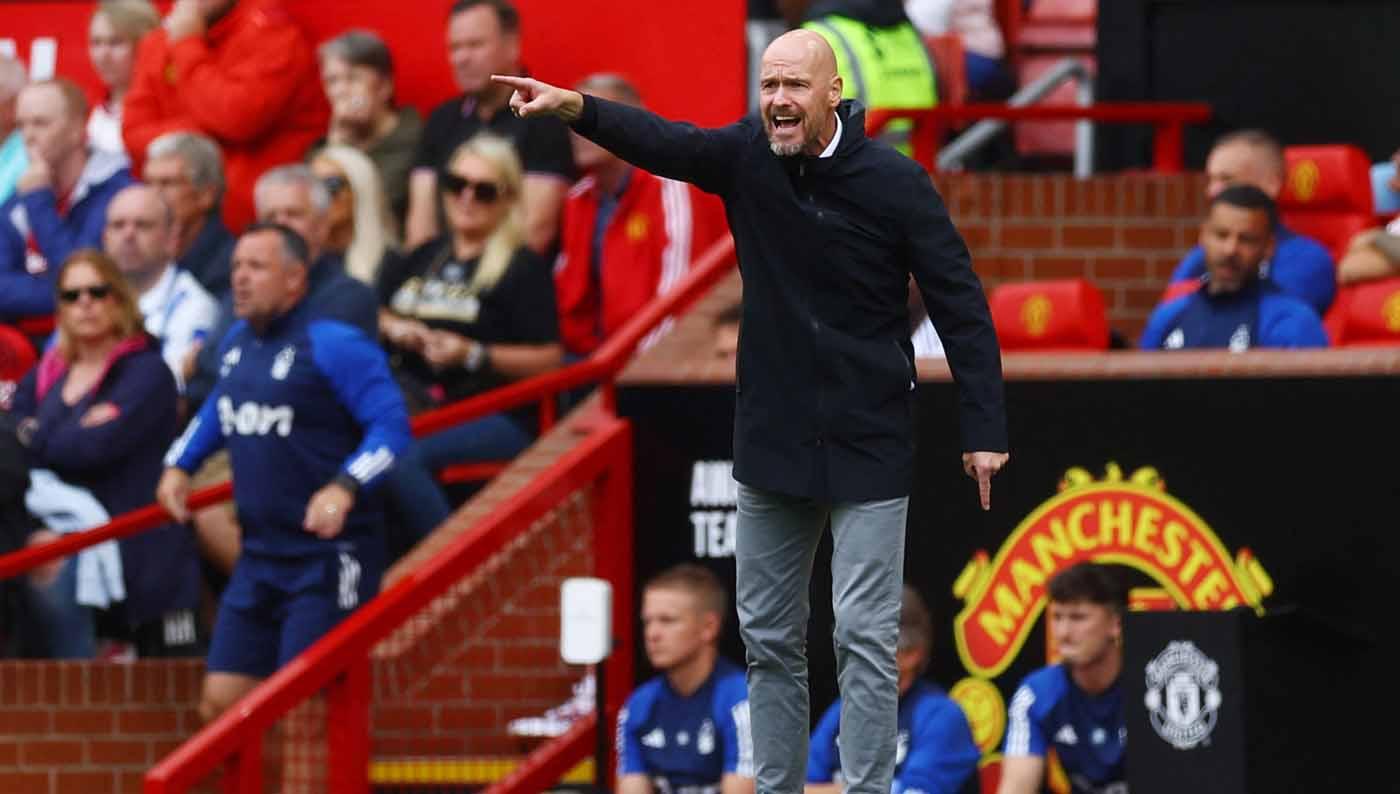 Pelatih Manchester United, Erik ten Hag, Foto: Reuters/Lee Smith.